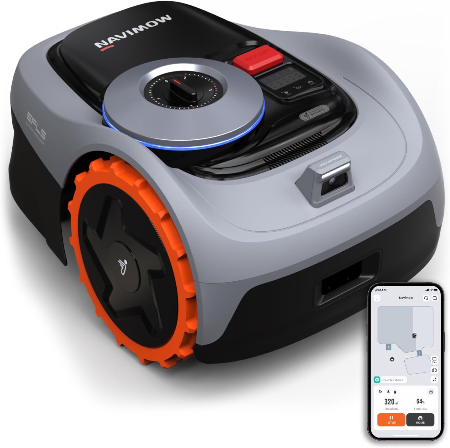 Navimow i105E Mähroboter ohne Begrenzungskabel